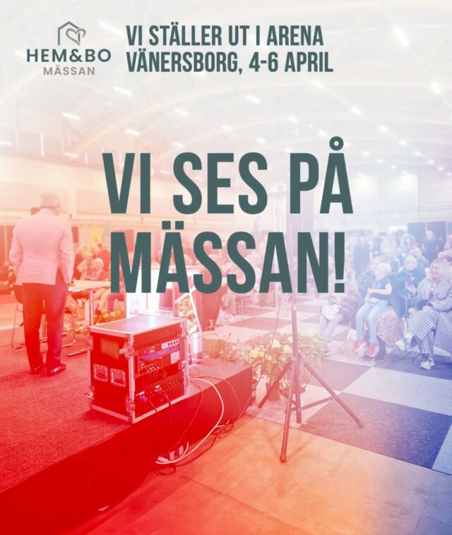 Vi finns på Hem&bomässan den 4-6 april. Massvis av godsaker från @dalslandsmat

Välkomna! 🐝🍯